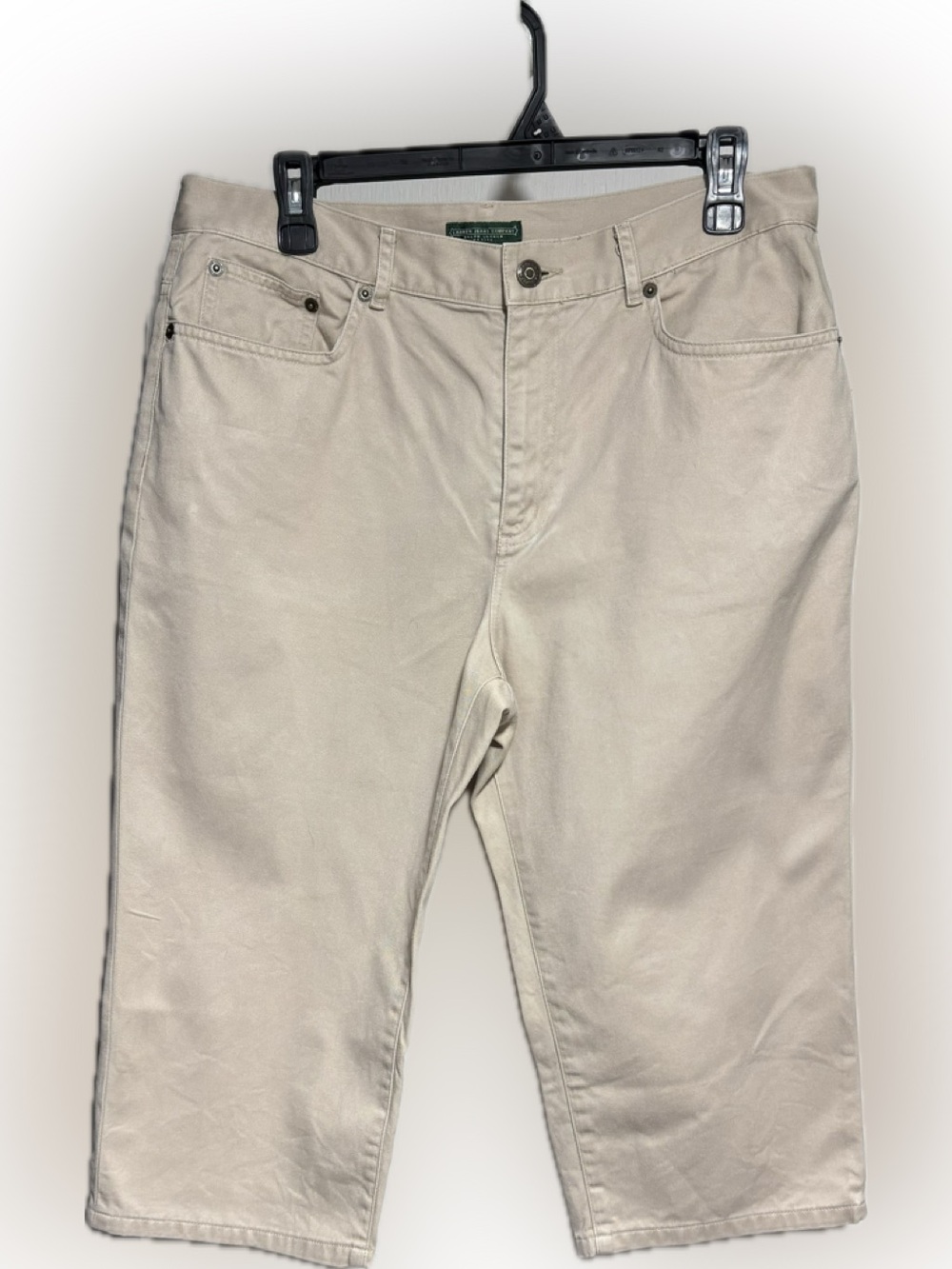 Lauren Jeans Company Tan Capris Women’s Size 12 Petite
